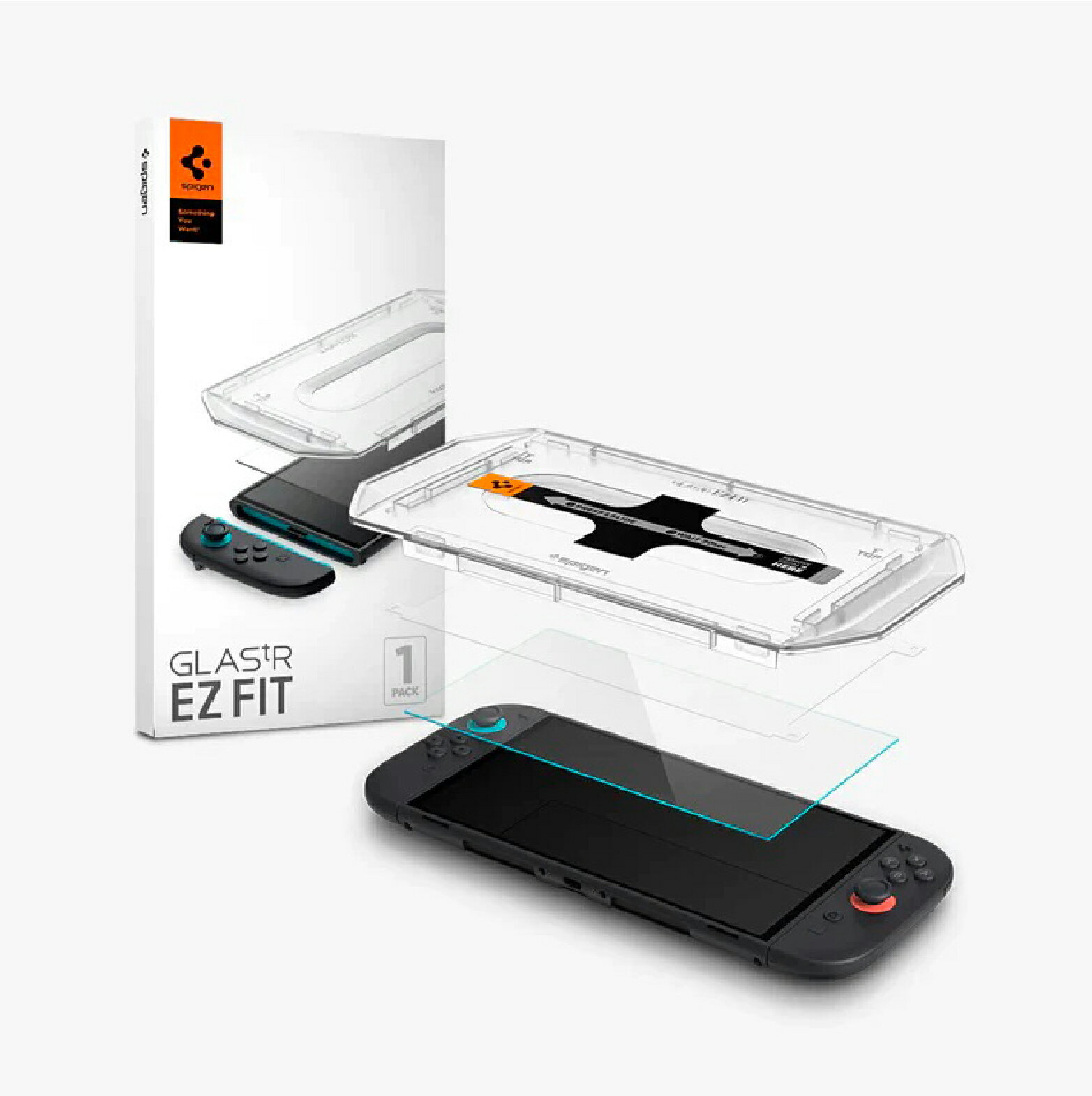 Spigen SGP Glas.tR EZ Fit 玻璃貼 保護貼 螢幕貼 適 Nintendo Switch 2【299免運領券再享折扣】