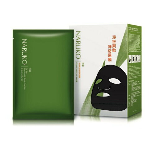 NARUKO 茶樹神奇痘痘黑面膜8入 0