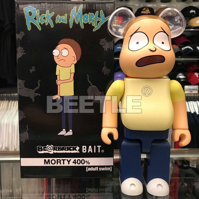 現貨 BEETLE BE@RBRICK BAIT X RICK AND MORTY 庫柏力克熊 瑞克 莫蒂 400%