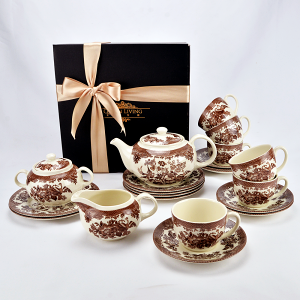 英國 Royal Stafford 鳥語花香系列 午茶15件禮盒組