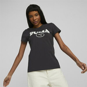 【滿額現折300】PUMA 短T 基本系列 SQUAD 黑 白LOGO 短袖 T恤 女 67661101