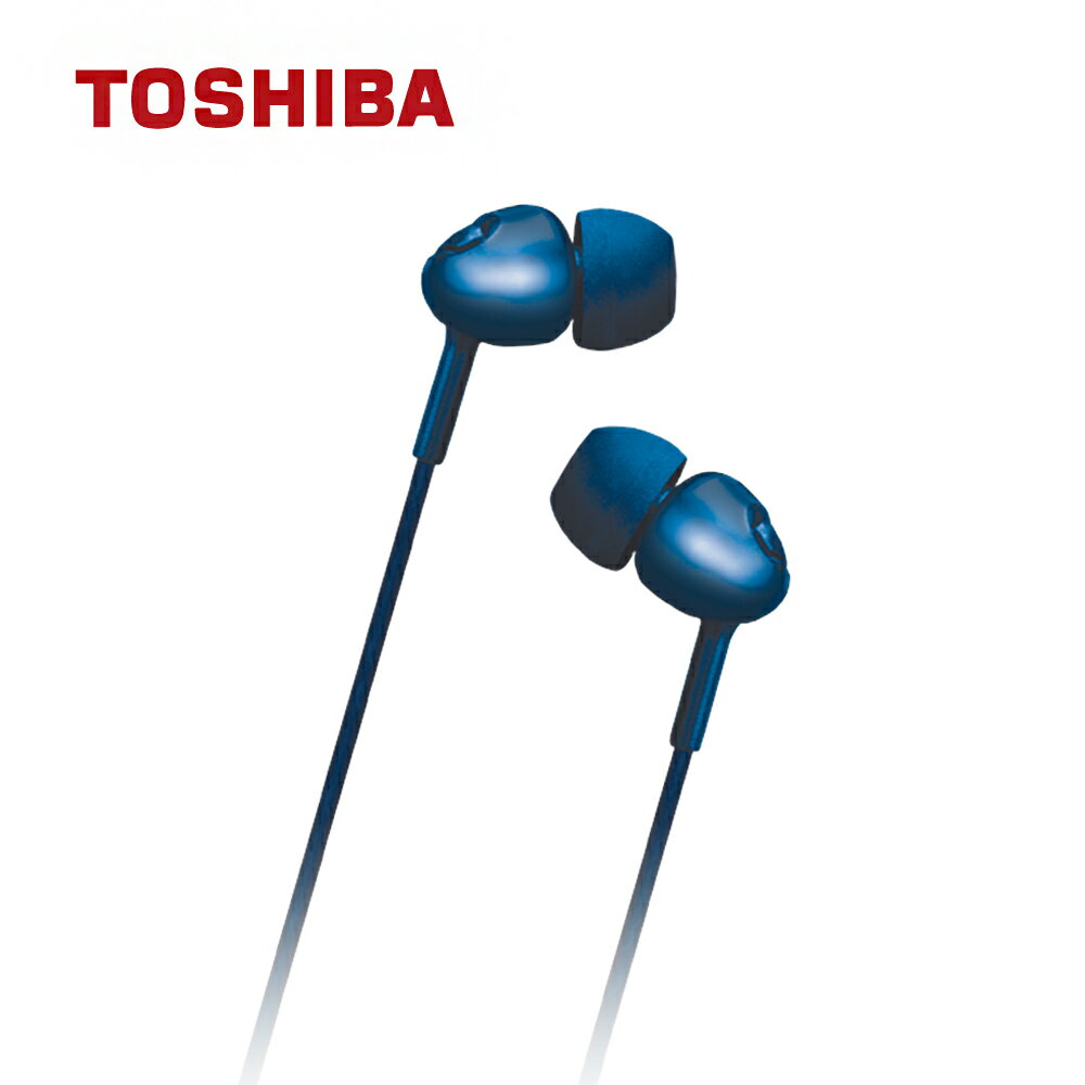 【享4%點數回饋】TOSHIBA 東芝 RZE-D35E TSB耳機 入耳式耳機 大動圈低音強化耳機 有線耳機 有線耳麥
