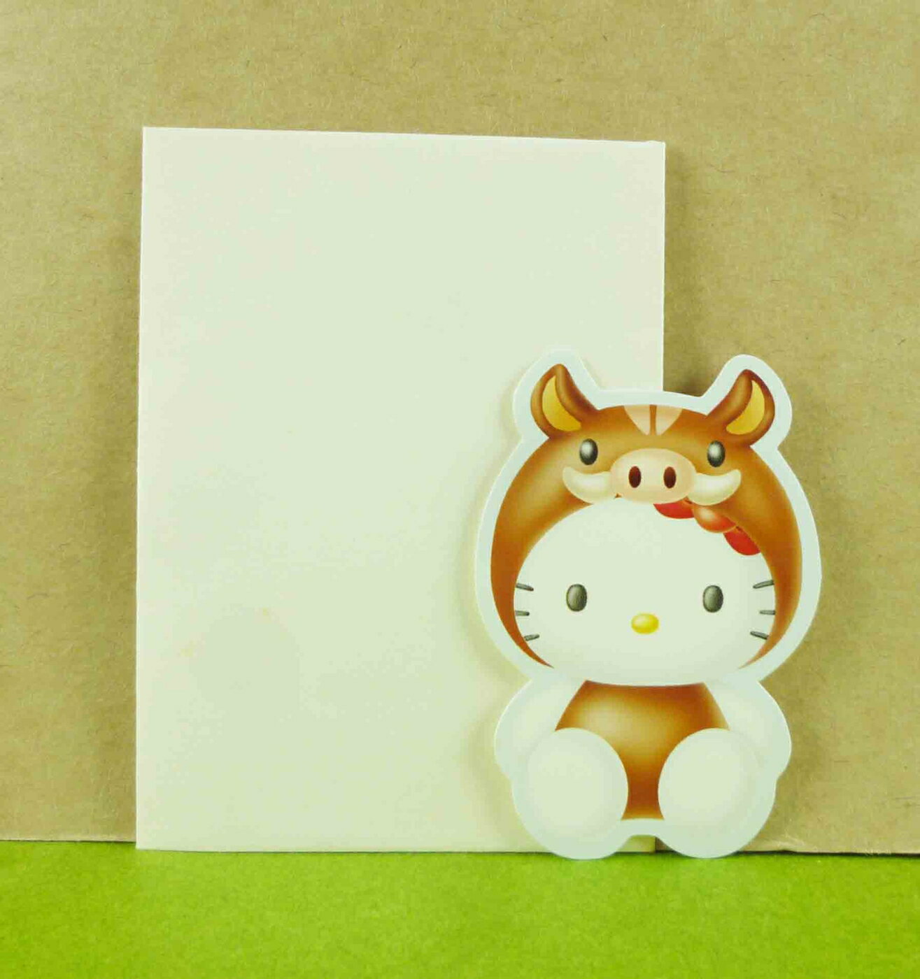 【震撼精品百貨】Hello Kitty 凱蒂貓 生肖卡片-豬 震撼日式精品百貨