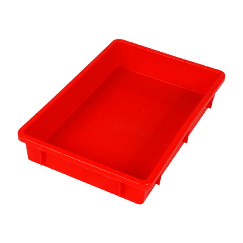 膠盒長方形塑料周轉箱方盤淺盤盒子托盤鴿子洗澡盆養殖收納盤加厚