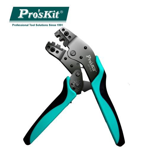 ProsKit寶工7.5吋接續裸端子棘輪壓著鉗CP-751C原價720(省102)