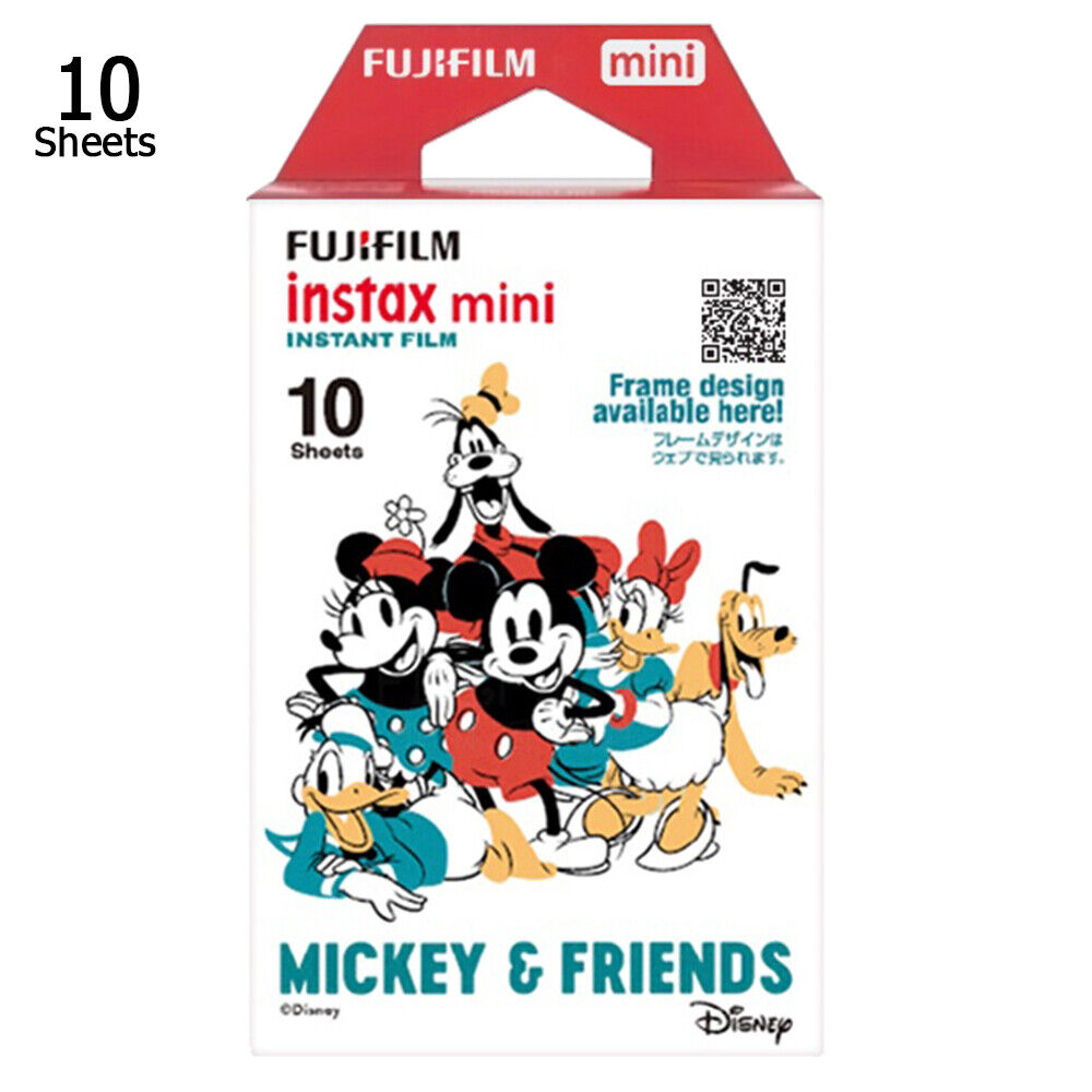 【eYe攝影】FUJIFILM 富士 拍立得底片 Mickey 米奇與朋友 空白底片 即可拍底片 Mini 11 12