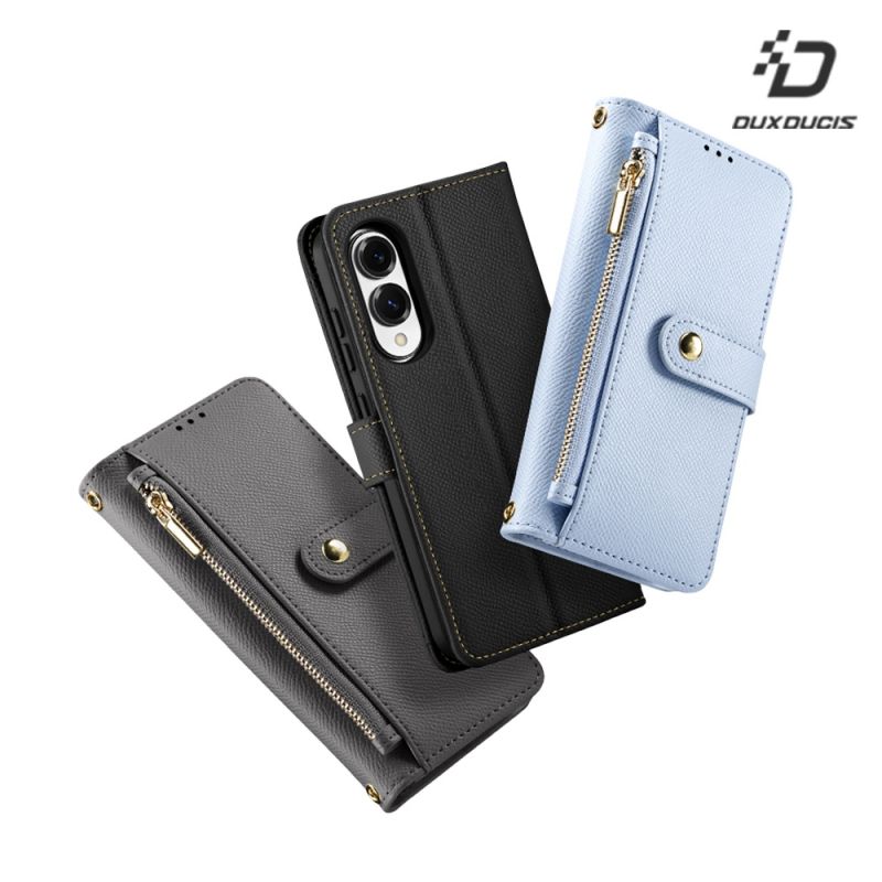 DUX DUCIS SAMSUNG 三星 Galaxy S25 Edge LAWA 二合一錢包保護套 側翻皮套 真皮皮套 保護套 手機套 分離式皮套 磁吸皮套 可站立 可插卡 支援 Mag