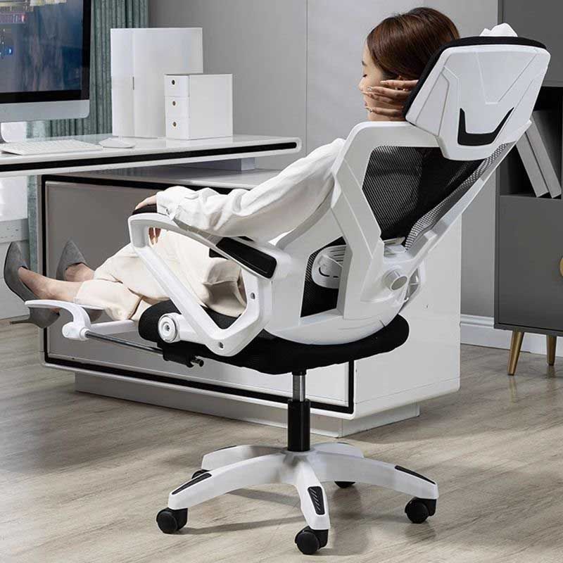 人體工學椅電腦椅家用久坐舒適電競椅宿舍學習靠背轉椅可躺辦公椅