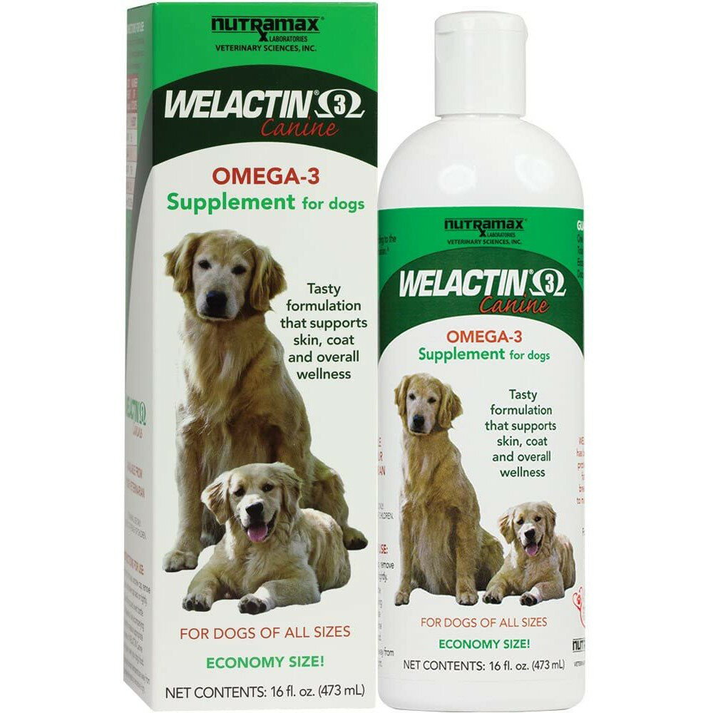 美國 Nutramax 萃麥思WELACTIN 魚油(犬用) 473ml OMEGA3 EPA 皮膚保健 心血管