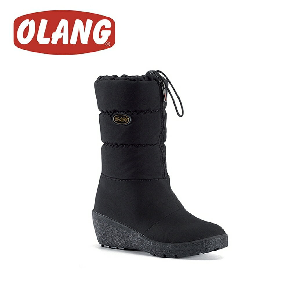 【OLANG 義大利 ELENA OLANTEX 防水雪靴《黑》】1607/保暖/滑雪/雪地