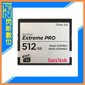 SanDisk Extreme PRO CF 512GB/512G 525MB/s 記憶卡(公司貨)【跨店APP下單最高20%點數回饋】