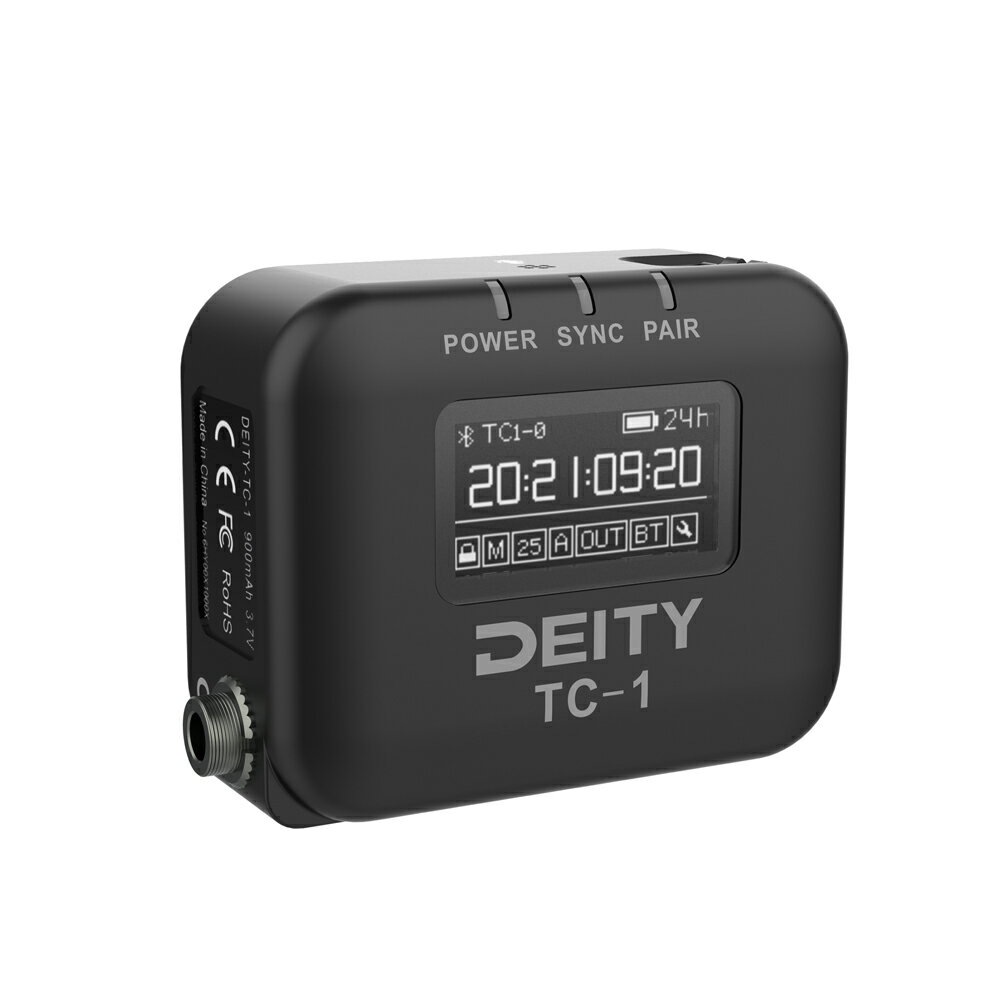EC數位 Deity Timecode Box Kit TC-1 時碼同步產生器 套組 3入 時間碼 多組可分 2.4G 時碼同步 | EC ...