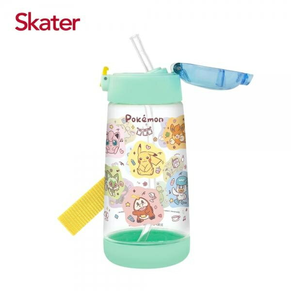 Skater PET吸管水壺(480ml)(4973307685507 寶可夢) 439元