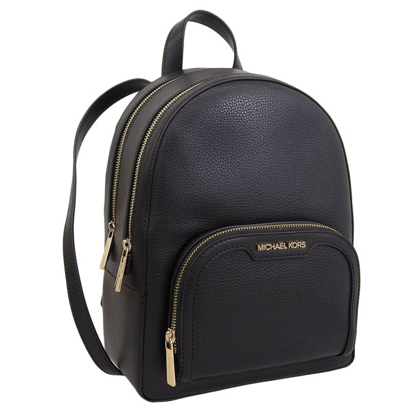 MICHAEL KORS 後背包 鵝卵石紋真皮 雙肩包 後背包 M96124 黑色MK(現貨)▶指定Outlet商品5折起☆現貨【送禮首選★APP下單點數4倍送】