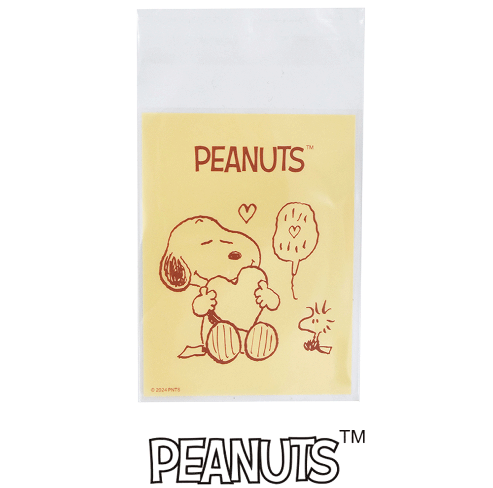 史努比OPP小自黏袋 15入【九乘九購物網】