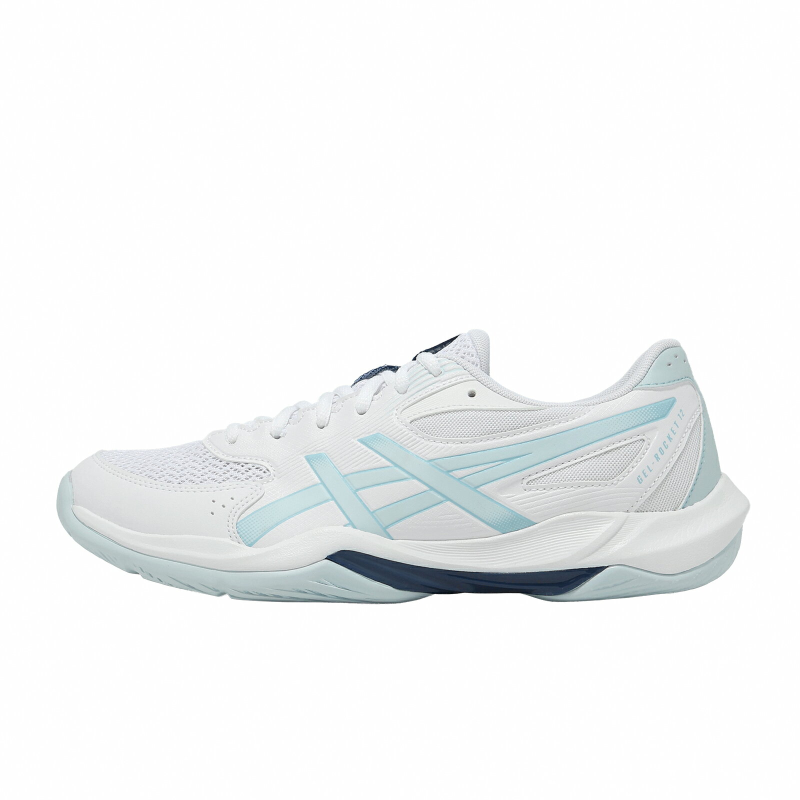 Asics 亞瑟士 排球鞋 GEL-Rocket 12 女鞋 白 緩衝 支撐 室內運動 1072A125100