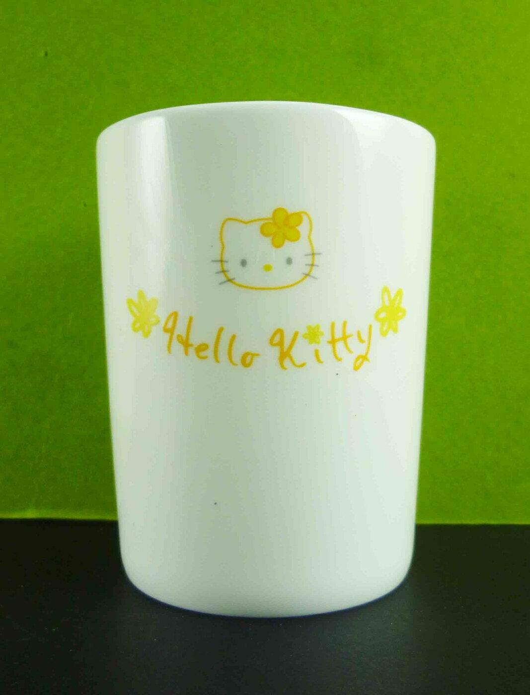 【震撼精品百貨】Hello Kitty 凱蒂貓 陶瓷杯 黃花 震撼日式精品百貨