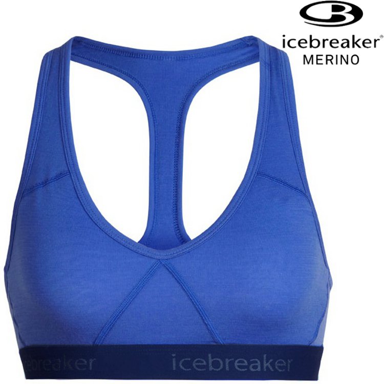 Icebreaker Sprite BF150 女款運動內衣/排汗內衣/美麗諾羊毛 103020 510海藍 【贈送胸墊】