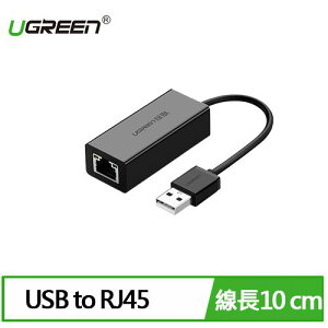 【最高22%回饋 5000點】UGREEN 綠聯 USB外接網路卡