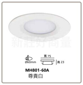 MARCH LED 3W 6cm 小崁燈 櫥櫃崁燈 白框 銀框 白光 黃光 酒櫃燈 崁燈