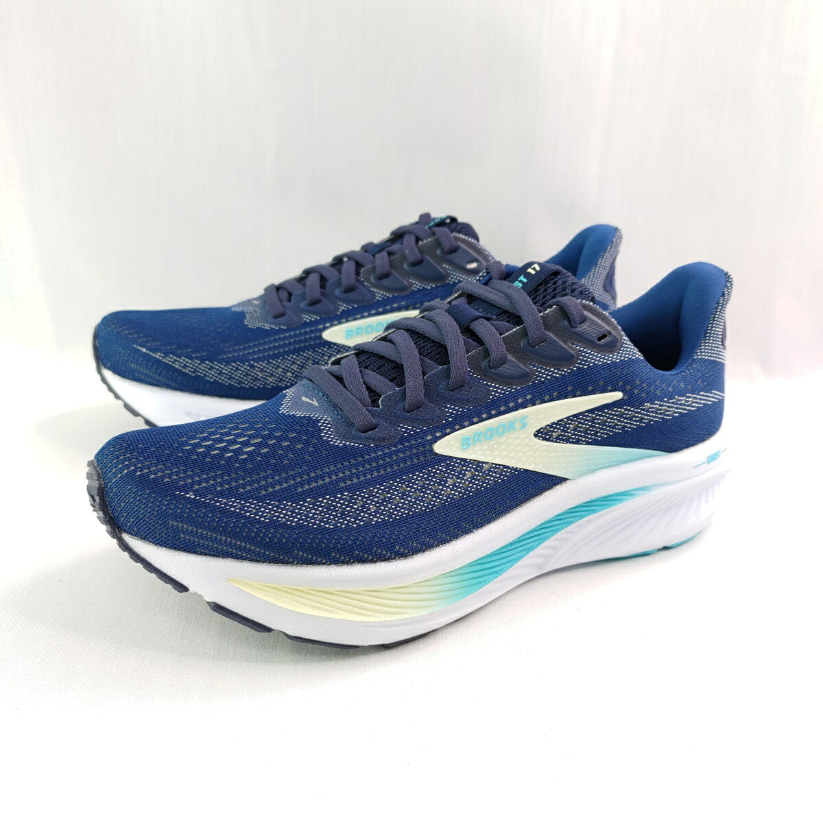BROOKS 1204311D458 Ghost 17 女款慢跑鞋 魔鬼系列 D寬楦 海軍藍【iSport愛運動】