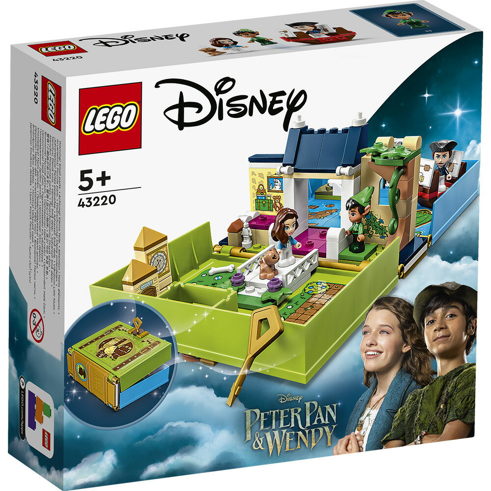 樂高LEGO 43220 Disney Classic 迪士尼系列 Peter Pan & Wendy's Storybook Adventure