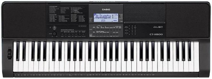 CASIO 卡西歐 CT-X800 61鍵高階電子琴/伴奏琴(加贈琴袋/大延音踏板等超值配件)【唐尼樂器】