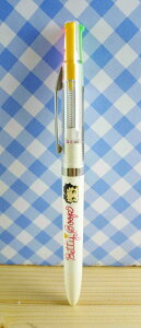 【震撼精品百貨】Betty Boop 貝蒂 三色筆-白 震撼日式精品百貨