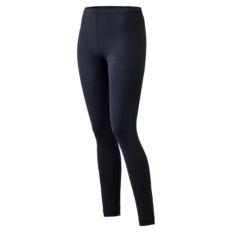 ├登山樂┤日本 Mont-Bell Light Trail Tights 女內搭長褲-黑 # 1107136TRBK