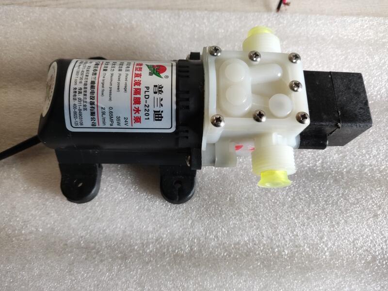 【可開發票】普蘭迪直流電動隔膜水泵螺紋接口12V24V自吸高壓壓力開關自動啟停 2