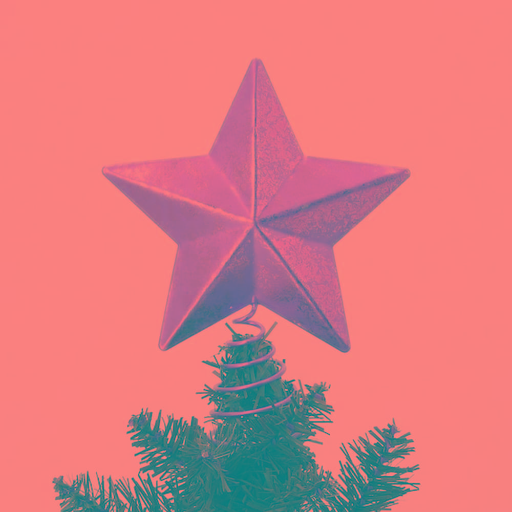 聖誕裝飾 METAL STAR TREE TOP NITORI宜得利家居