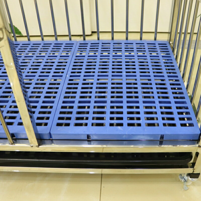 【超多款式咨詢客服】不銹鋼狗籠子小中型大型犬帶廁所家用室內外 狗籠 加粗寵物籠 3