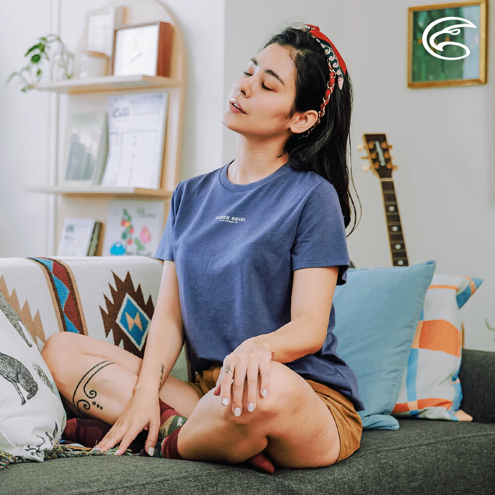 ADISI 女天絲鋅離子消臭快乾圓領T AL2311119 (M-2XL)｜仿棉感 親膚 涼感 抗UV 除臭 吸濕排汗