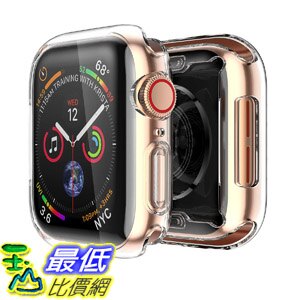 [8美國直購] 保護套 Smiling Case for Apple Watch Series 4 & Series 5 40mm with Built in TPU Screen Protector 40mm B07JZ69XJ9