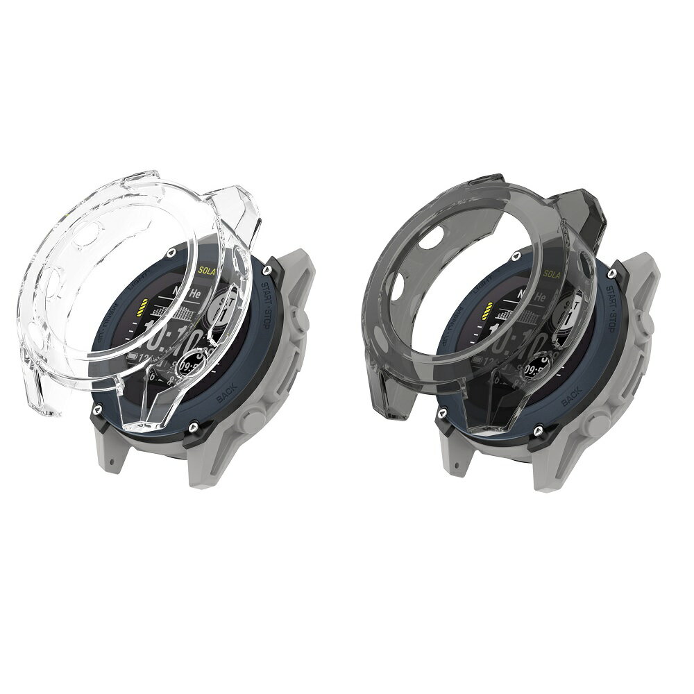 【TPU透明殼】Garmin Descent G1 智慧手錶 半包 保護殼 清水套 軟殼