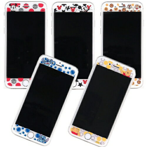 【Disney 】9H強化玻璃彩繪保護貼-大人物 iPhone 6 Plus/6s Plus (5.5吋)