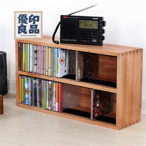 免運 CD架 功放機架 展示架 收納架 音箱架 唱片收納架 實木CD架桌面CD唱片收納架磁帶盒老唱片PS4遊戲光碟架特惠/優選 新品 全館折扣 售後保障 可開發票 工廠現貨 y542