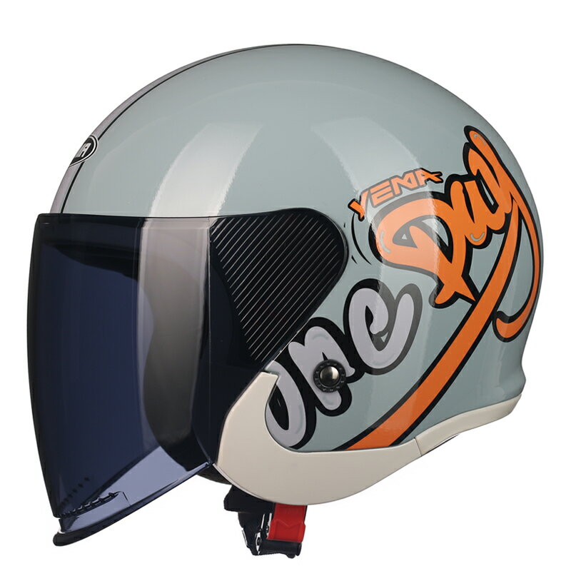 野馬頭盔3C認證摩托車四季防曬半盔電動車男女冬季輕便個性安全帽