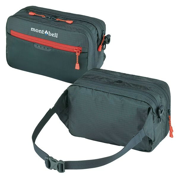 ├登山樂┤日本mont-bell TACKLE POUCH M腰包 # 1126176GM 灰