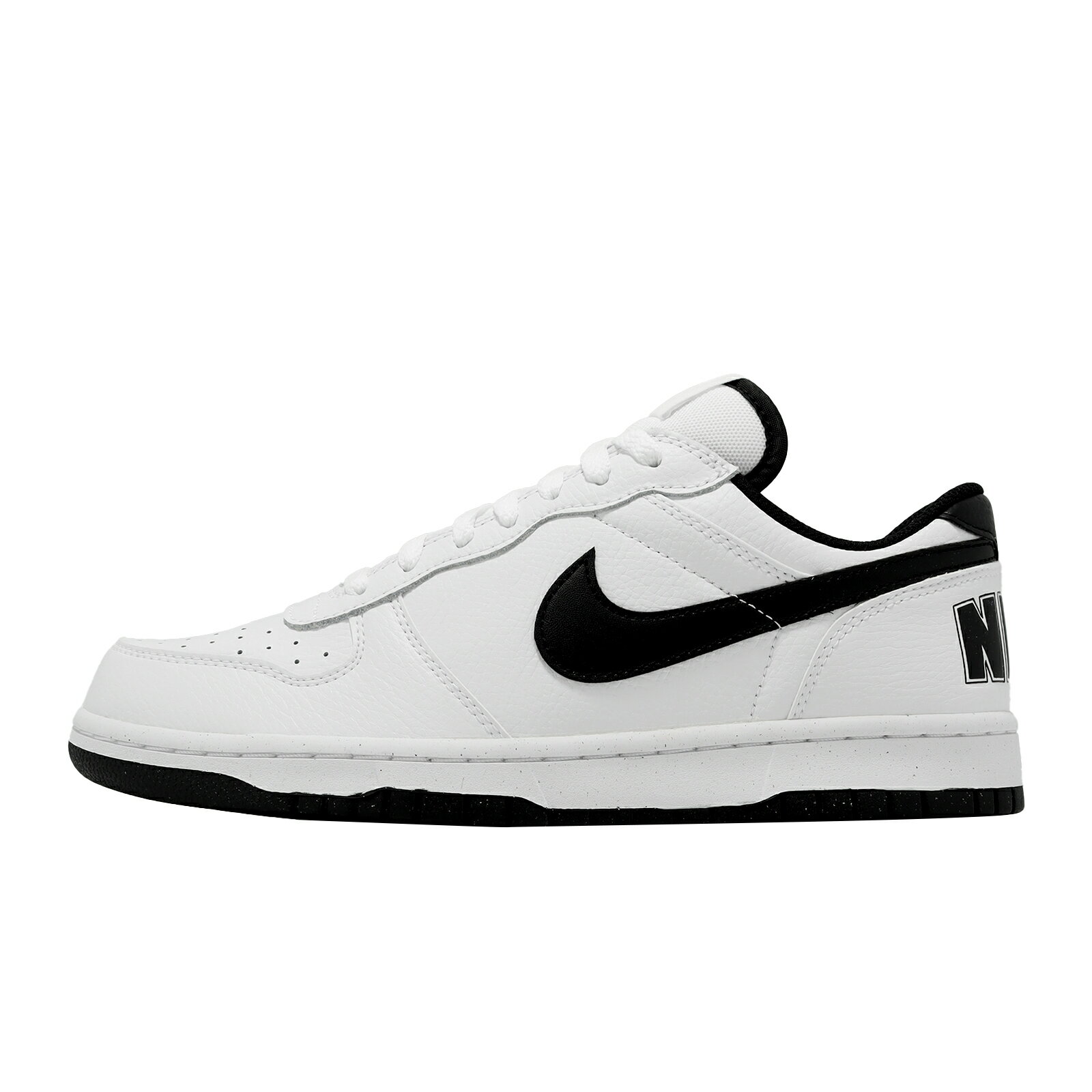 Nike 休閒鞋 Big Low 男鞋 白 低筒 皮革 355152-109