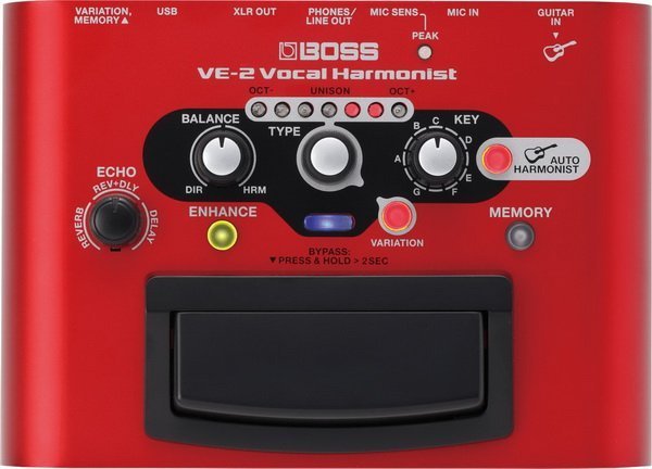 BOSS VE-2 Vocal Echo 人聲 和聲 主唱 效果器 VE-2【唐尼樂器】