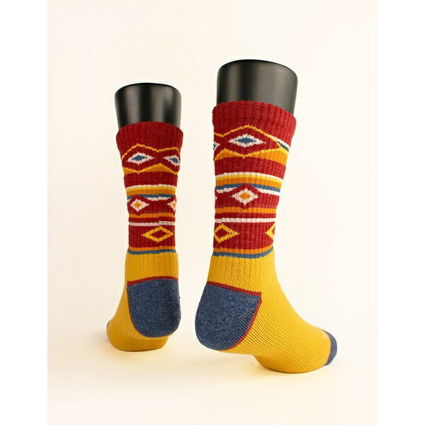FOOTER 印地安圖騰羊毛登山襪 除臭襪 羊毛襪 運動襪 襪子 出國 滑雪 百岳(男-K186L/XL) 6
