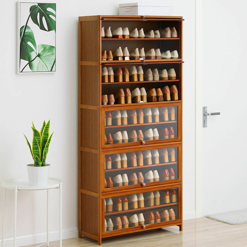 鞋櫃簡易多層鞋架子非實木收納架家具防塵家用門口玄關儲物出租房-快速出貨