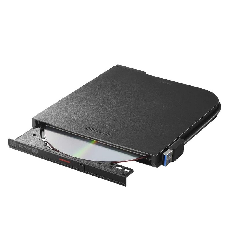[2東京直購] BUFFALO USB3.1(Gen1)/3.0 DVD/CD光碟 DVSM-PTV8U3-BK/N 便攜式 外置