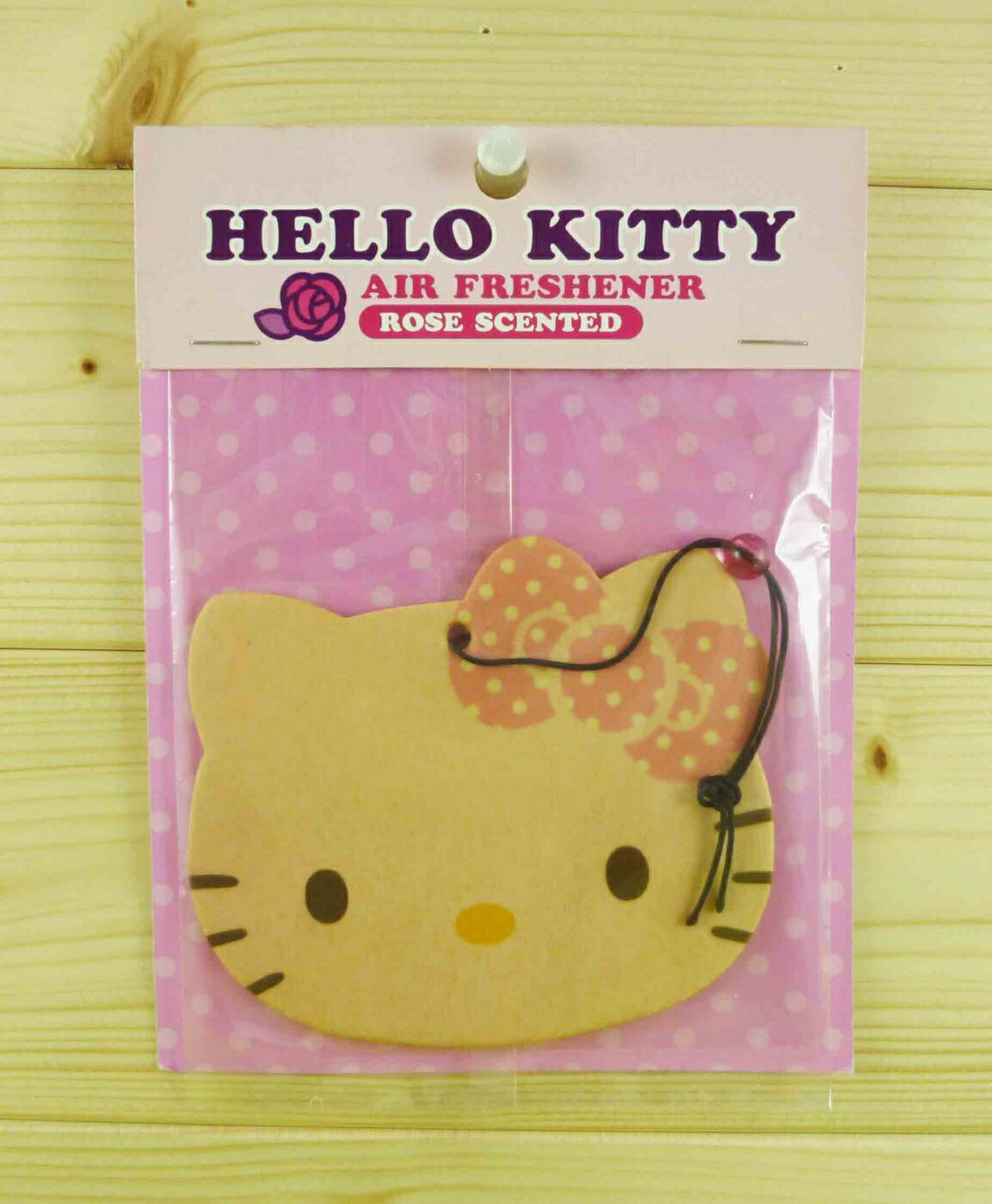 【震撼精品百貨】Hello Kitty 凱蒂貓 造型芳香片-大頭造型-玫瑰味【共1款】 震撼日式精品百貨