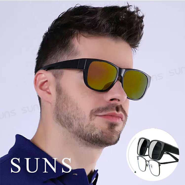 MIT台灣製-經典紅水銀套鏡 Polarized墨鏡 僅20克超級輕量超無感防眩太陽眼鏡 抗紫外線UV400 偏光鏡片