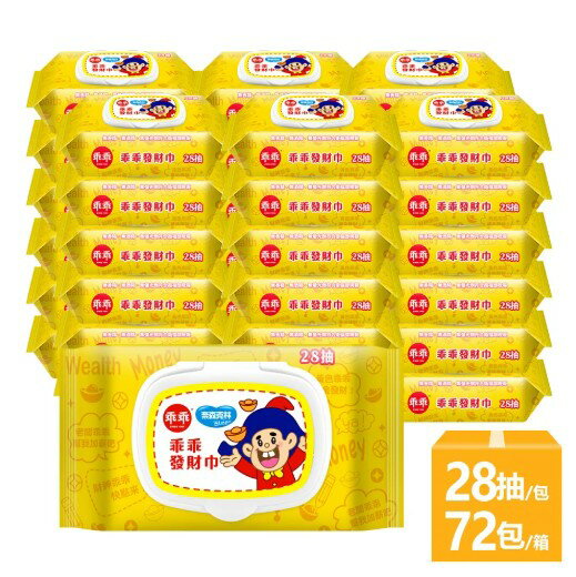 乖乖金順純水濕巾(掀蓋) 28入*72包(限宅配購買)【合康連鎖藥局】