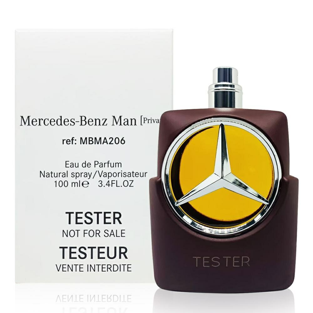 MERCEDES-BENZ 賓士 私人訂製版男性淡香精 100ML｜Tester環保紙盒版