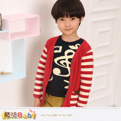 兒童針織開襟外套 專櫃品牌流行童裝 魔法Baby~k37234
