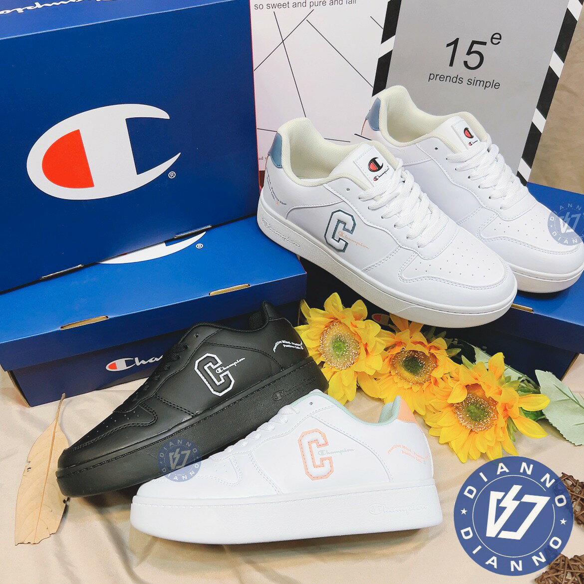 帝安諾-實體店面 Champion 冠軍 厚底板鞋 小白鞋 男女款 復刻  MFUS-2071 WFUS-2071
